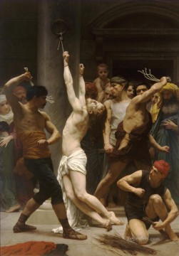 キリストの人体の鞭打ち ウィリアム・アドルフ・ブーグロー Oil Paintings